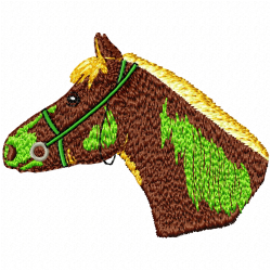 Horses Embroidery Design 7 Horses Embroidery Design 7
